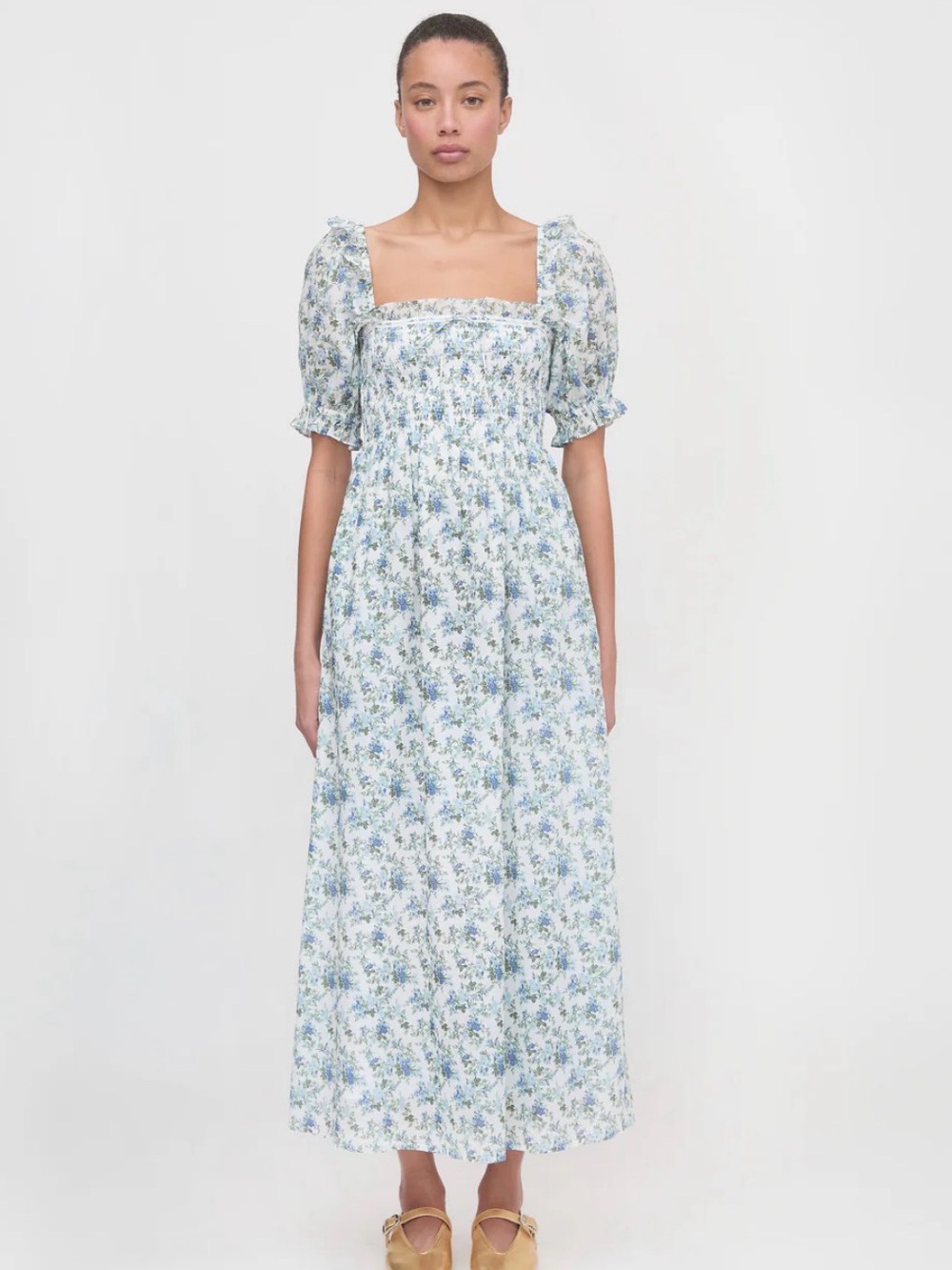 NWT Hill House Scarlett Nap Dress in English Daisy